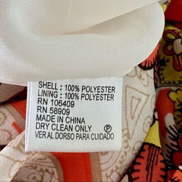 Tahari Lined Pullover Polyester Dress Size 10 - Picture 8 of 8